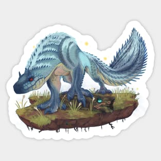 Fanged Wyvern - Tobi-Kadachi Sticker